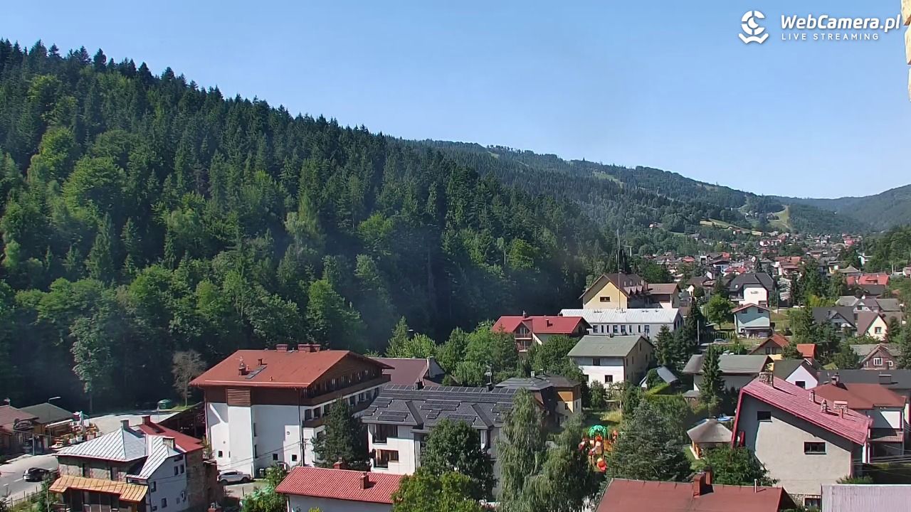 Szczyrk - widok na miasto - 03 lipiec 2025, 09:57