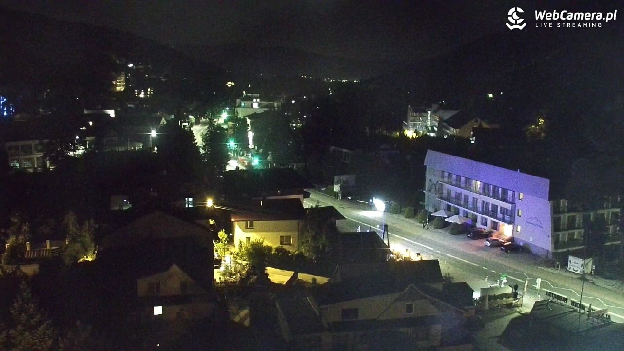 Szczyrk - widok na miasto - 08 lipiec 2026, 23:33