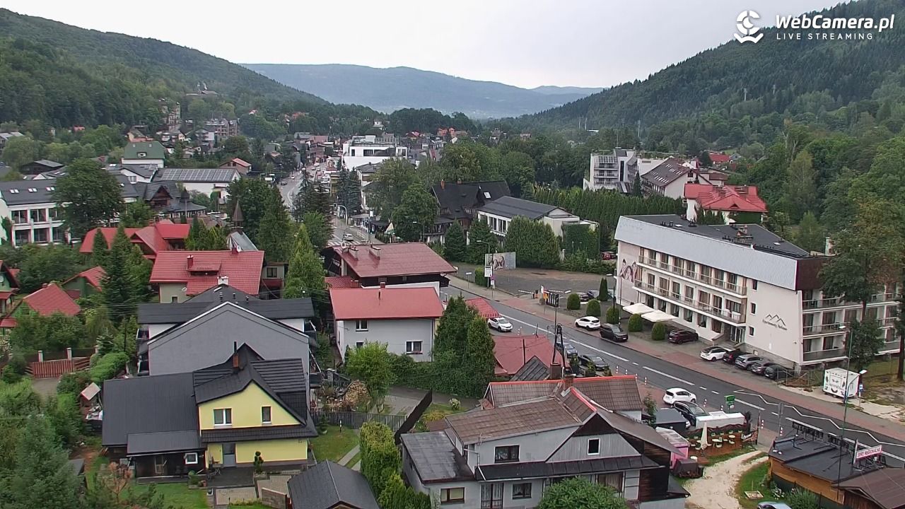 Szczyrk - widok na miasto - 21 sierpień 2026, 08:26