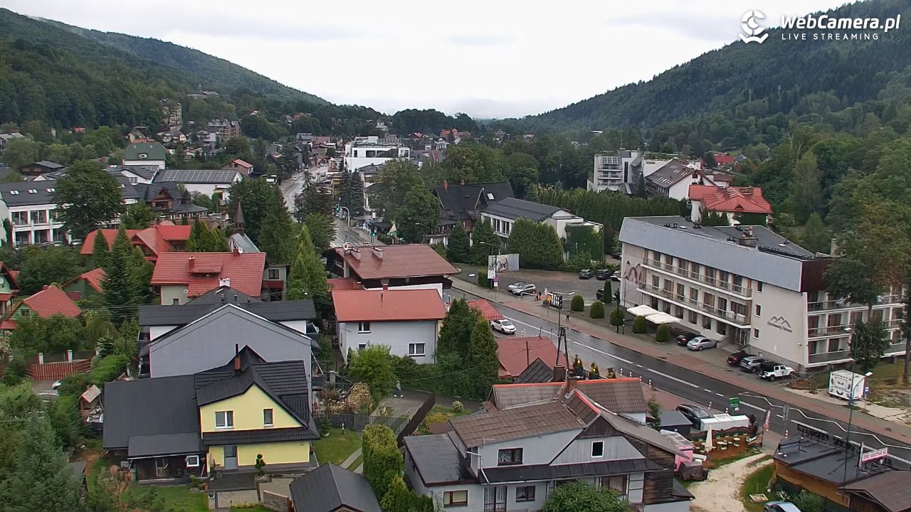 Szczyrk - widok na miasto - 22 sierpień 2026, 07:28