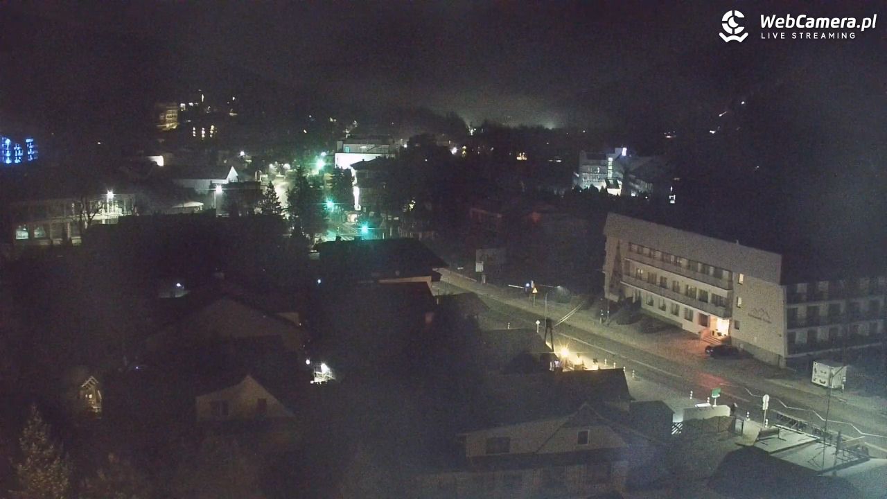 Szczyrk - widok na miasto - 15 grudzień 2025, 00:57