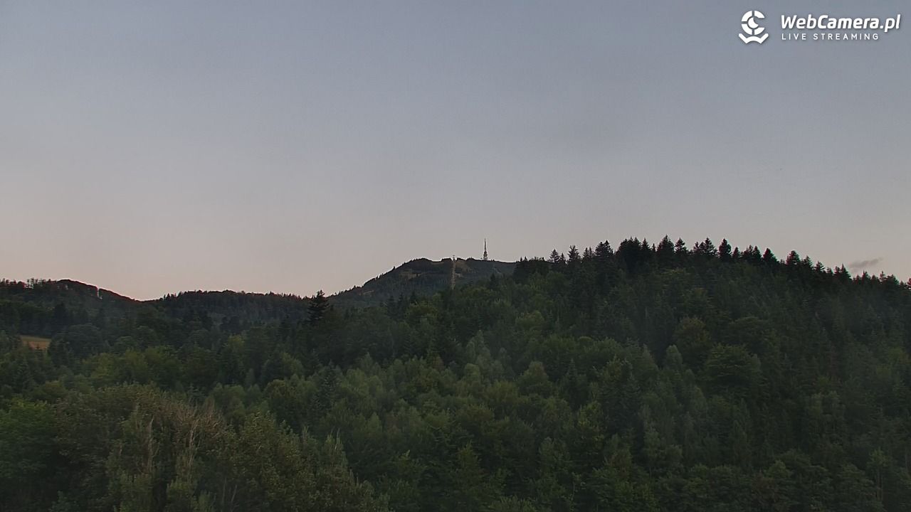 Szczyrk - widok na miasto - 17 sierpień 2025, 20:01