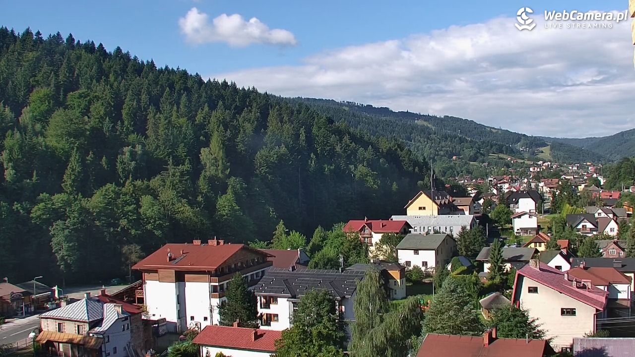 Szczyrk - widok na miasto - 10 lipiec 2026, 07:55