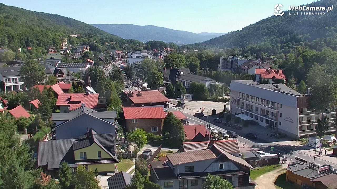 Szczyrk - widok na miasto - 20 sierpień 2025, 10:37