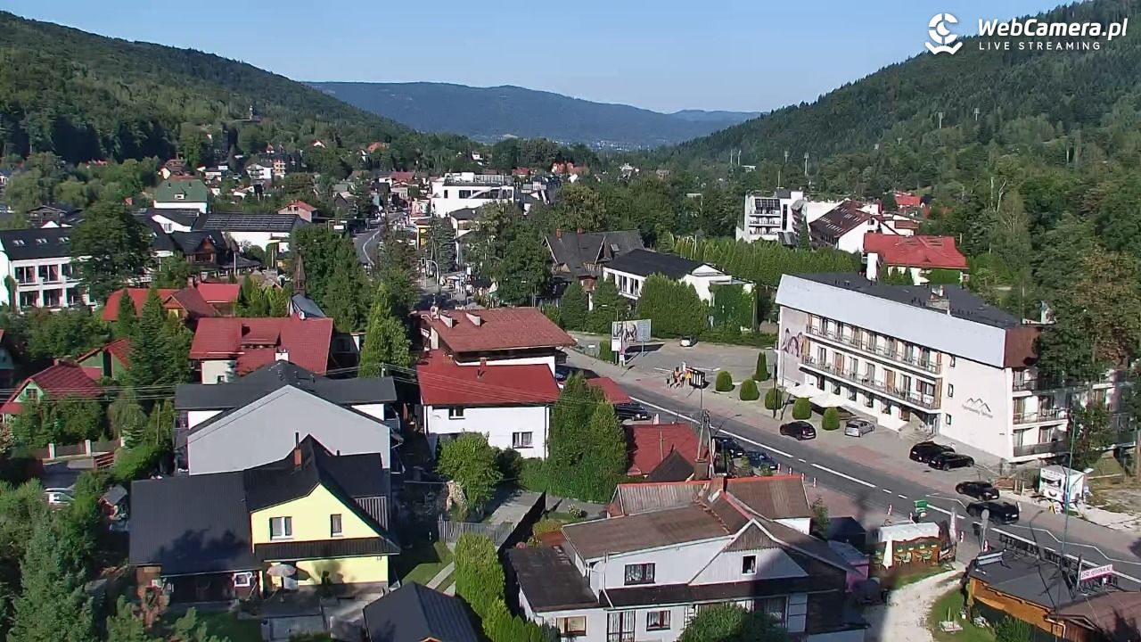 Szczyrk - widok na miasto - 24 sierpień 2026, 17:04