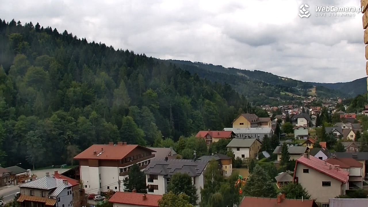 Szczyrk - widok na miasto - 19 sierpień 2025, 09:59