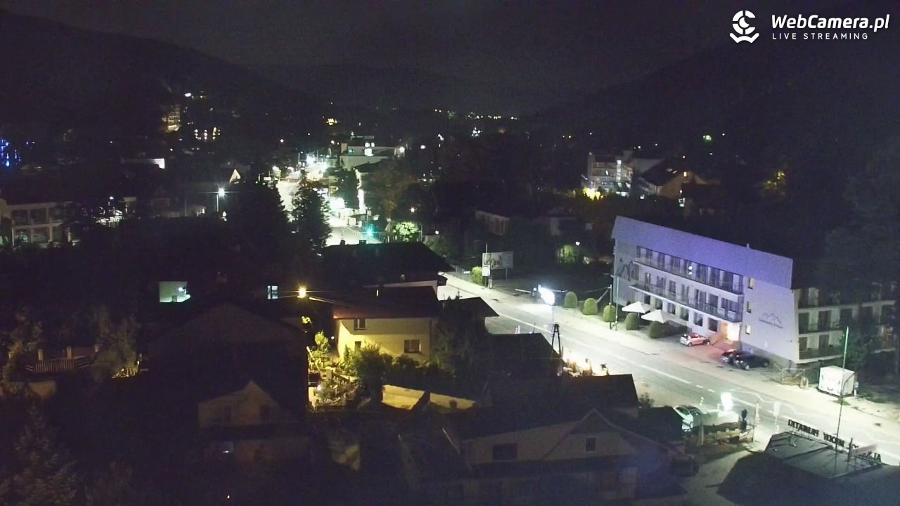 Szczyrk - widok na miasto - 06 lipiec 2026, 22:44