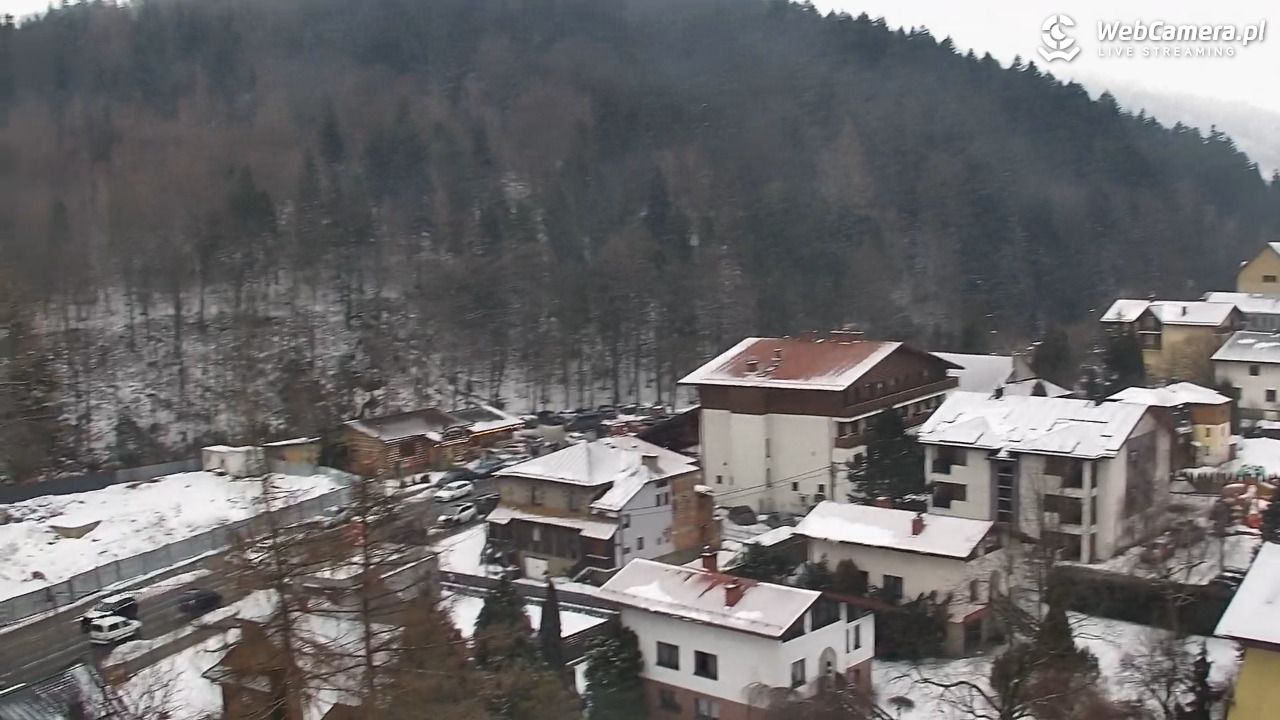 Szczyrk - widok na miasto - 31 styczeń 2026, 15:45