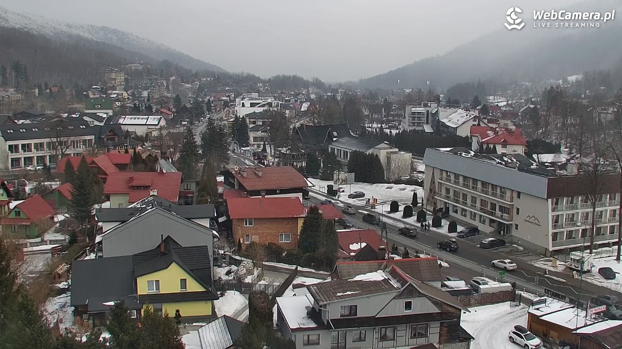 Szczyrk - widok na miasto - 01 luty 2026, 11:54