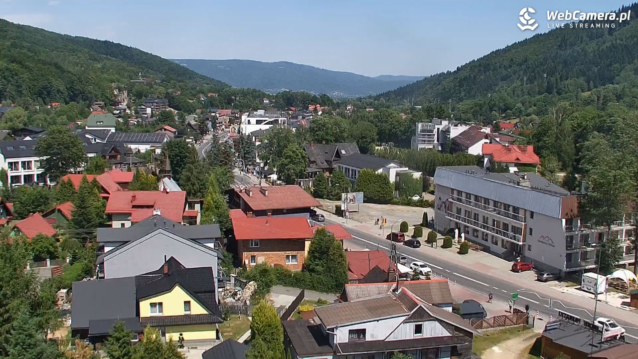 Szczyrk - widok na miasto - 03 lipiec 2025, 14:04