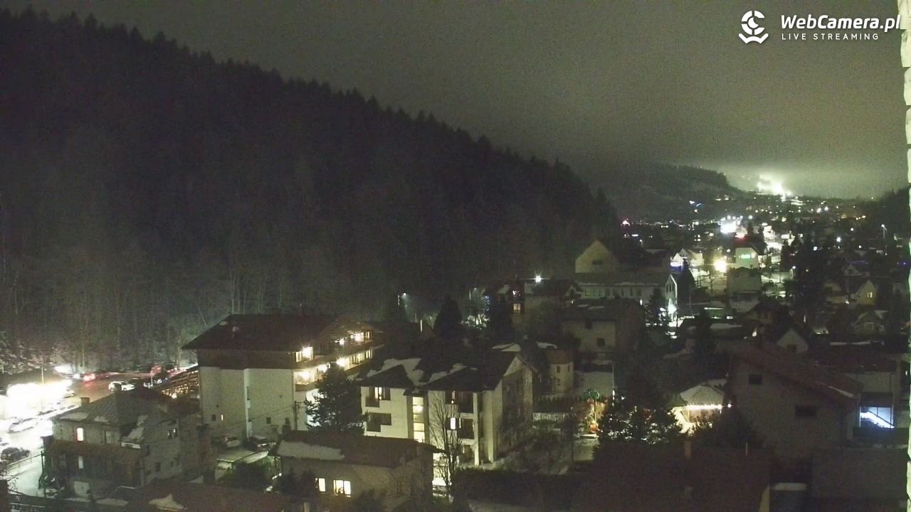 Szczyrk - widok na miasto - 30 styczeń 2026, 19:10