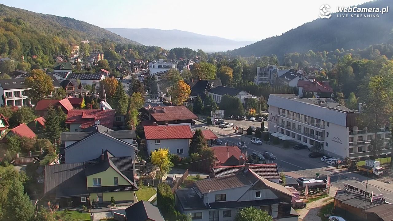 Szczyrk - widok na miasto - 05 październik 2026, 07:31