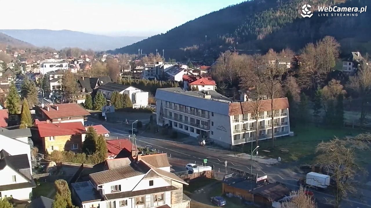 Szczyrk - widok na miasto - 12 grudzień 2025, 12:53