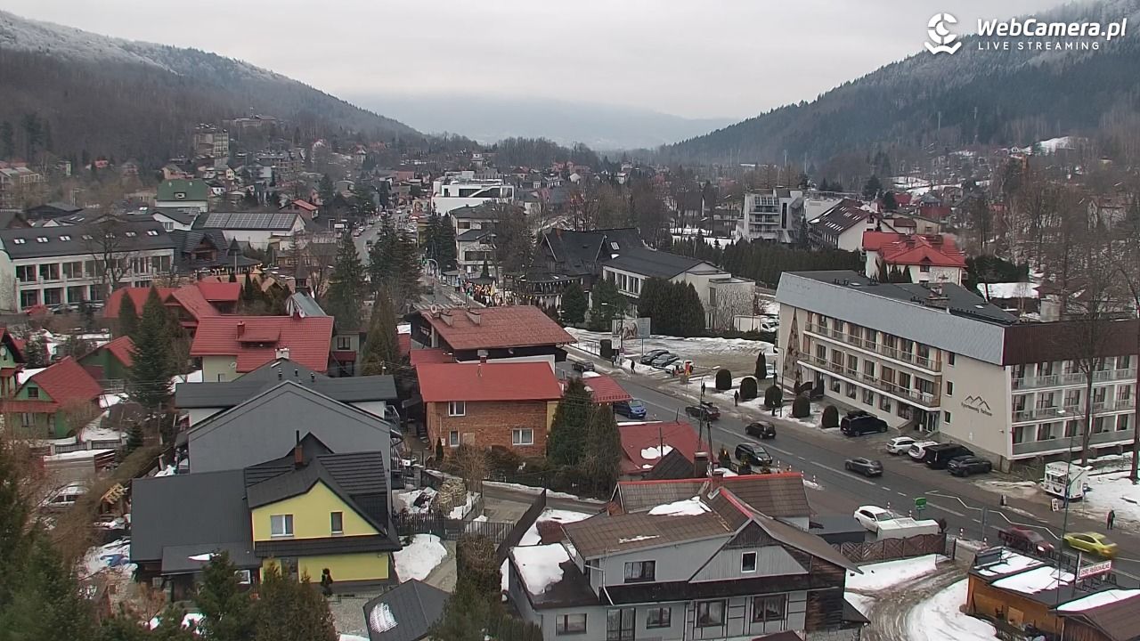 Szczyrk - widok na miasto - 30 styczeń 2026, 13:14