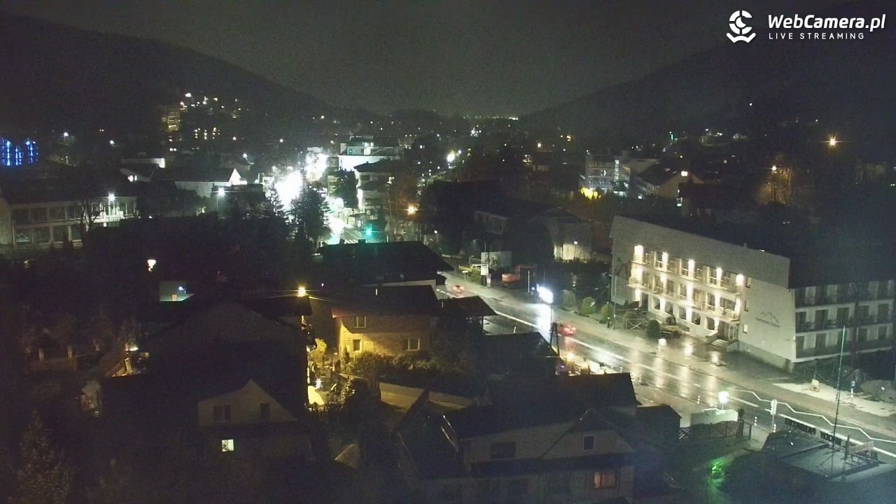 Szczyrk - widok na miasto - 31 marzec 2026, 20:58