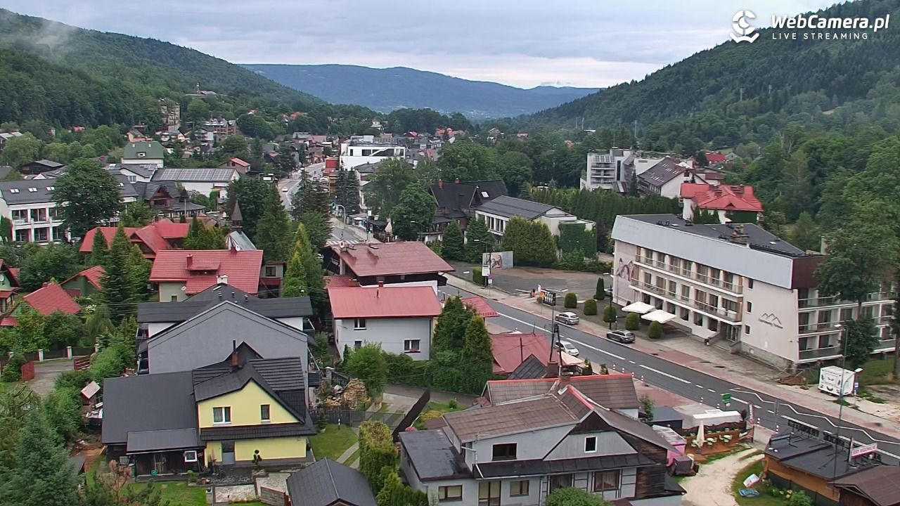 Szczyrk - widok na miasto - 07 lipiec 2026, 19:48