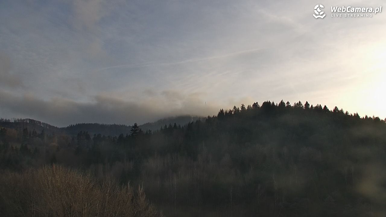 Szczyrk - widok na miasto - 14 grudzień 2025, 14:33