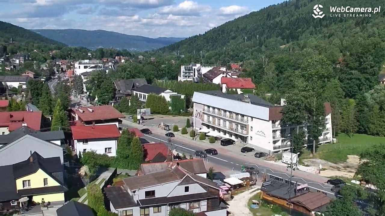 Szczyrk - widok na miasto - 08 lipiec 2026, 16:55