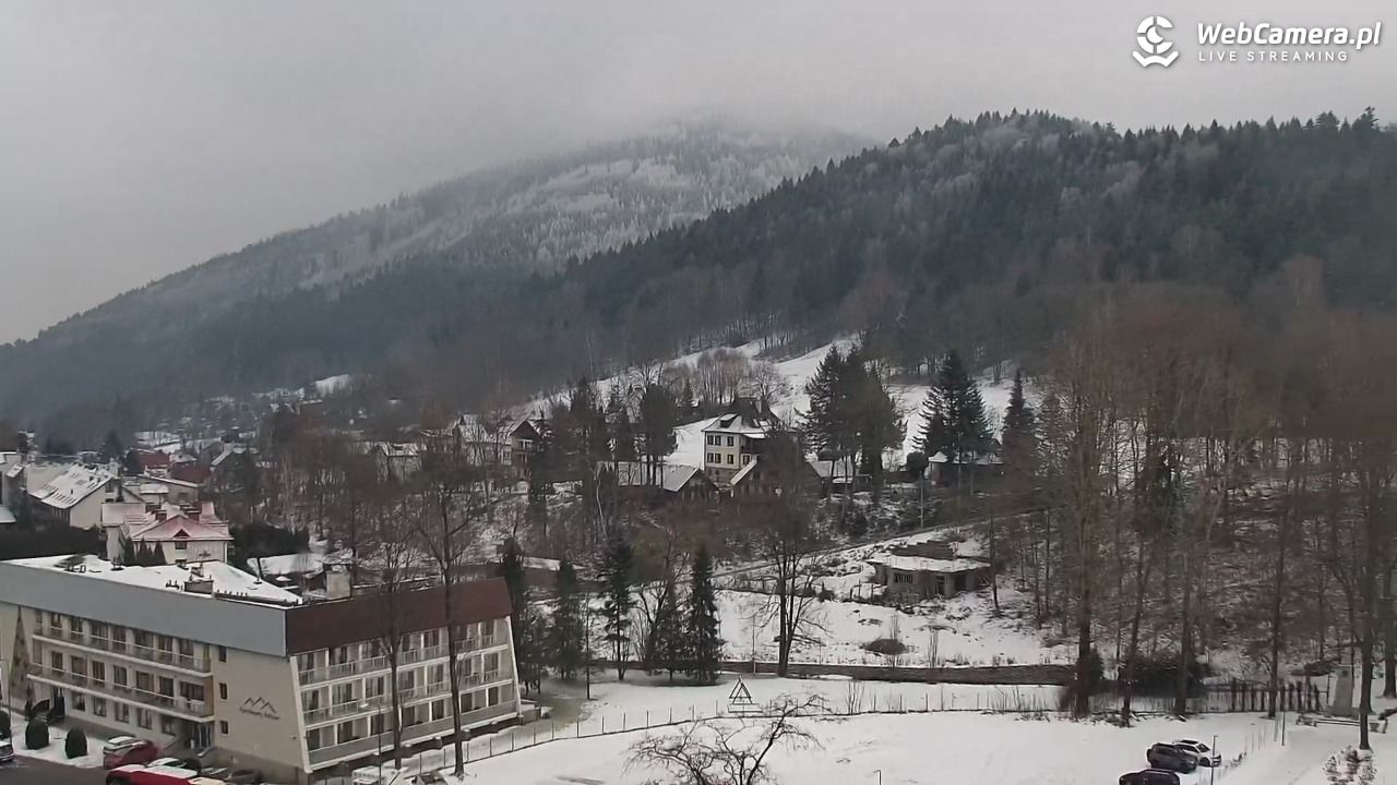 Szczyrk - widok na miasto - 31 styczeń 2026, 13:38