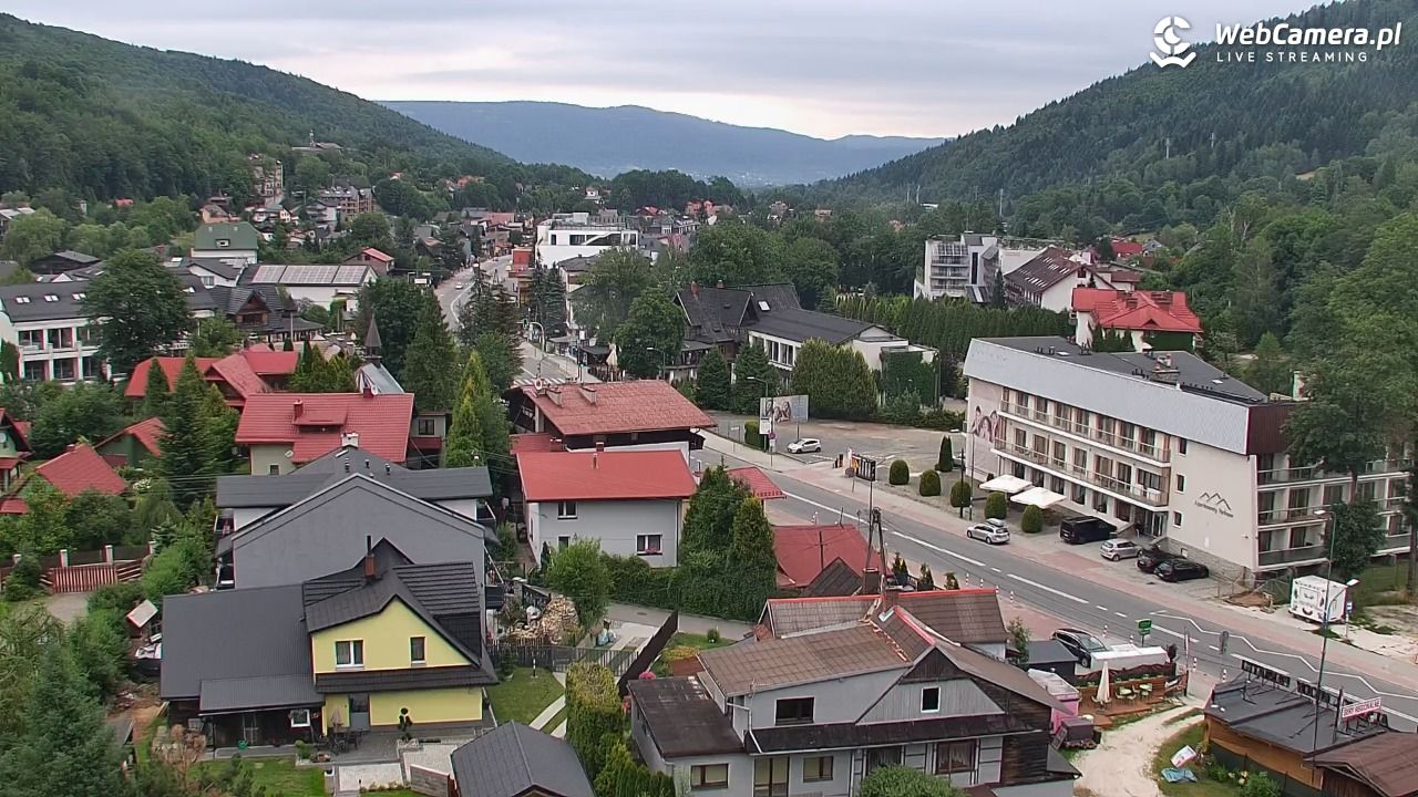 Szczyrk - widok na miasto - 09 lipiec 2026, 06:10