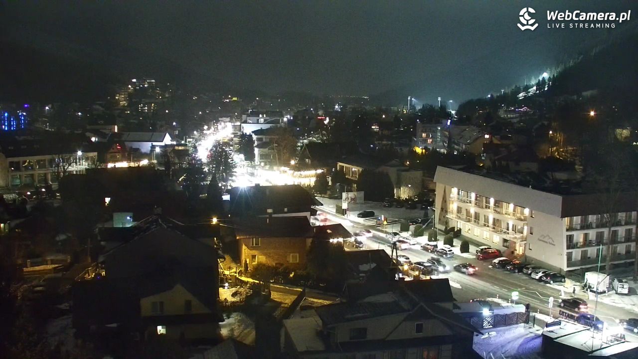 Szczyrk - widok na miasto - 31 styczeń 2026, 17:35