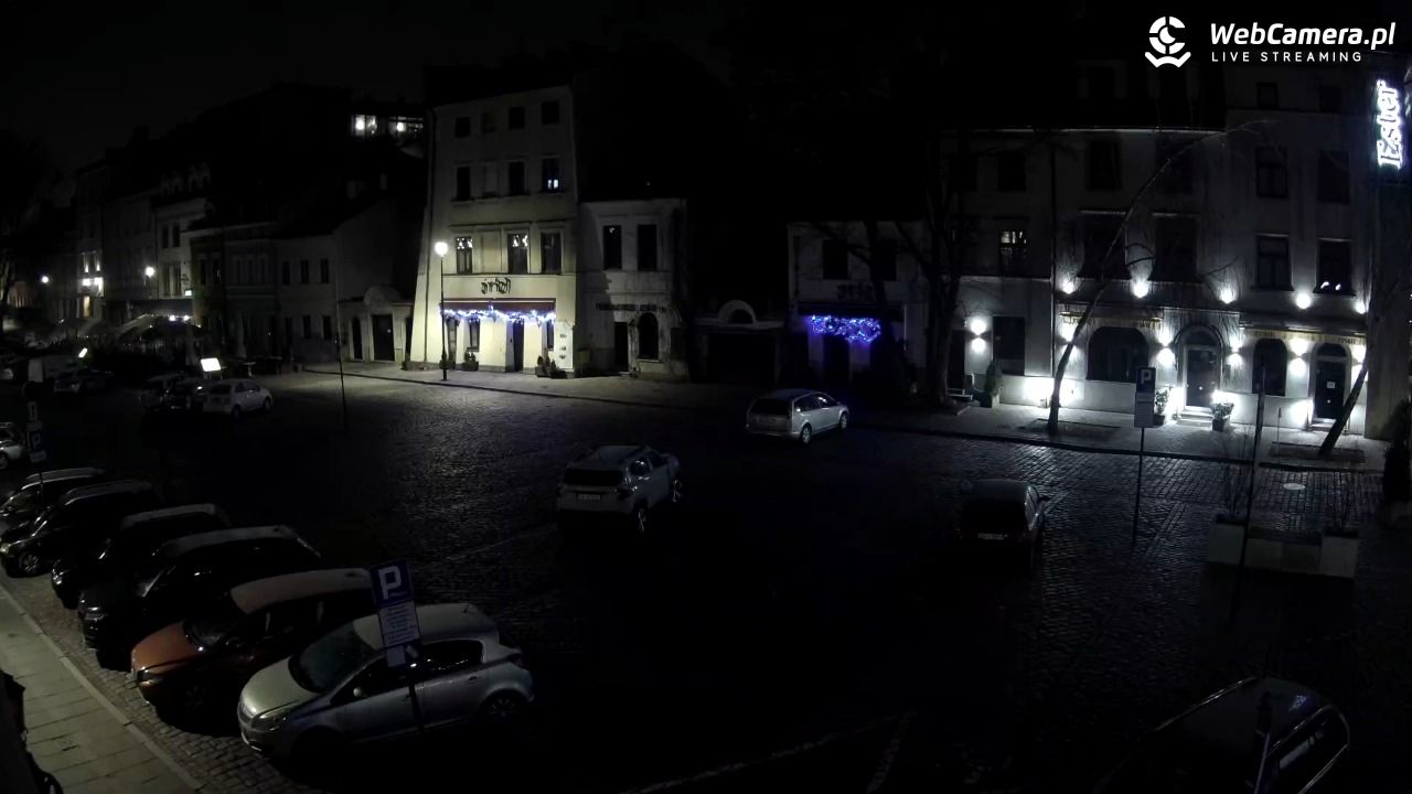 Kraków - widok na ulicę Szeroką - 18 luty 2025, 03:29
