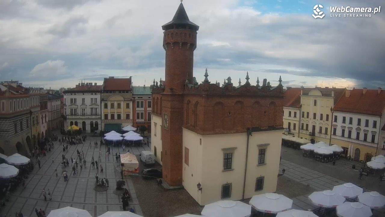 Rynek miejski w Tarnowie - 05 lipiec 2026, 19:13