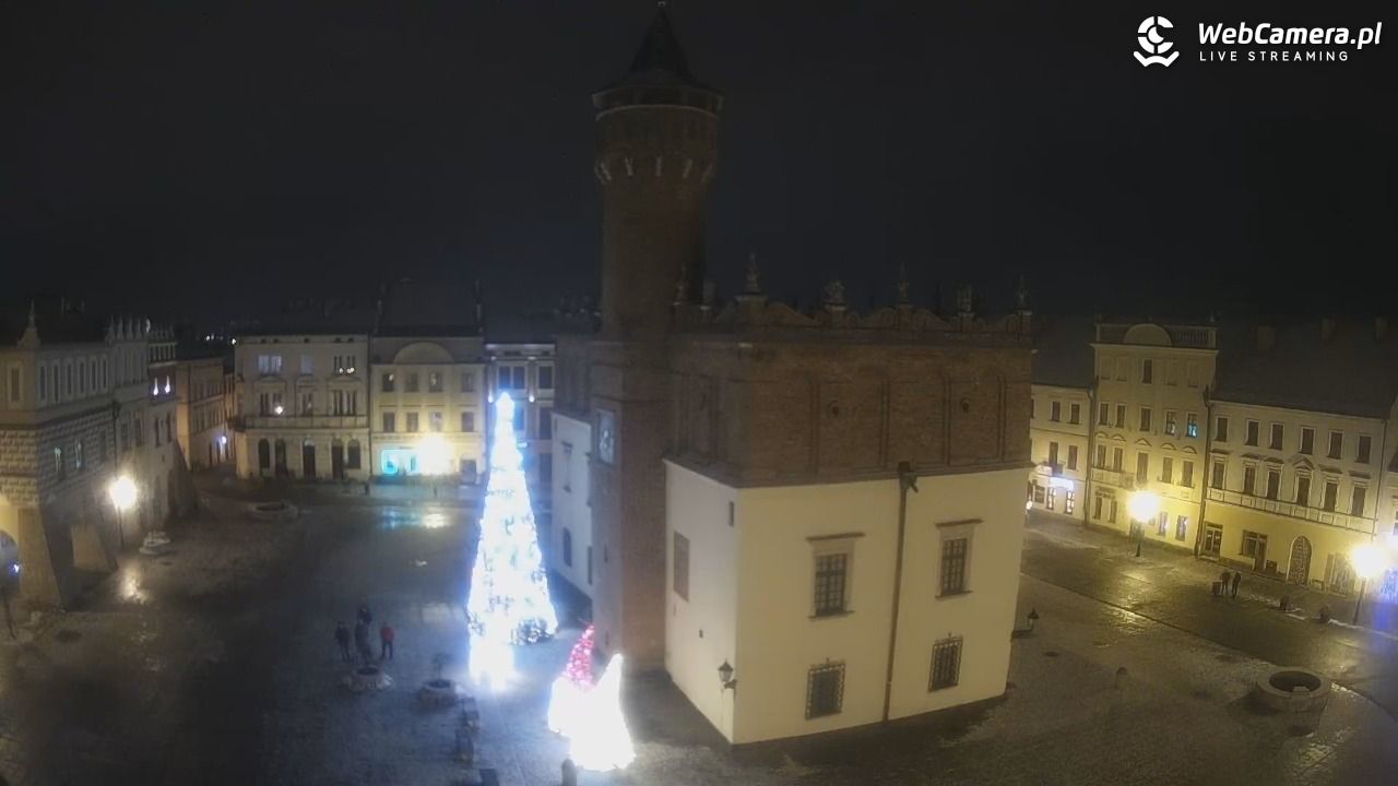 Rynek miejski w Tarnowie - 27 grudzień 2025, 21:38