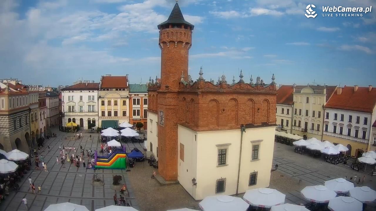 Rynek miejski w Tarnowie - 26 lipiec 2026, 17:35