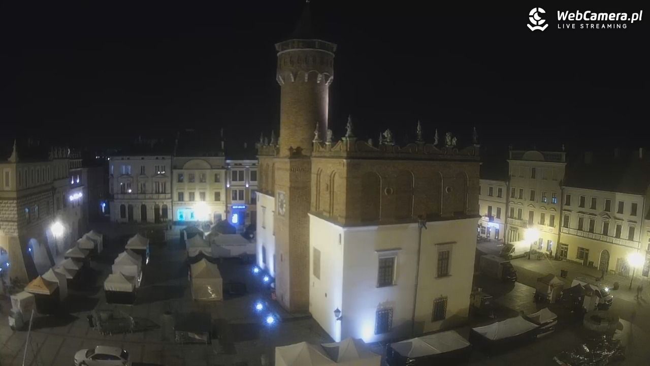 Rynek miejski w Tarnowie - 21 marzec 2026, 20:42