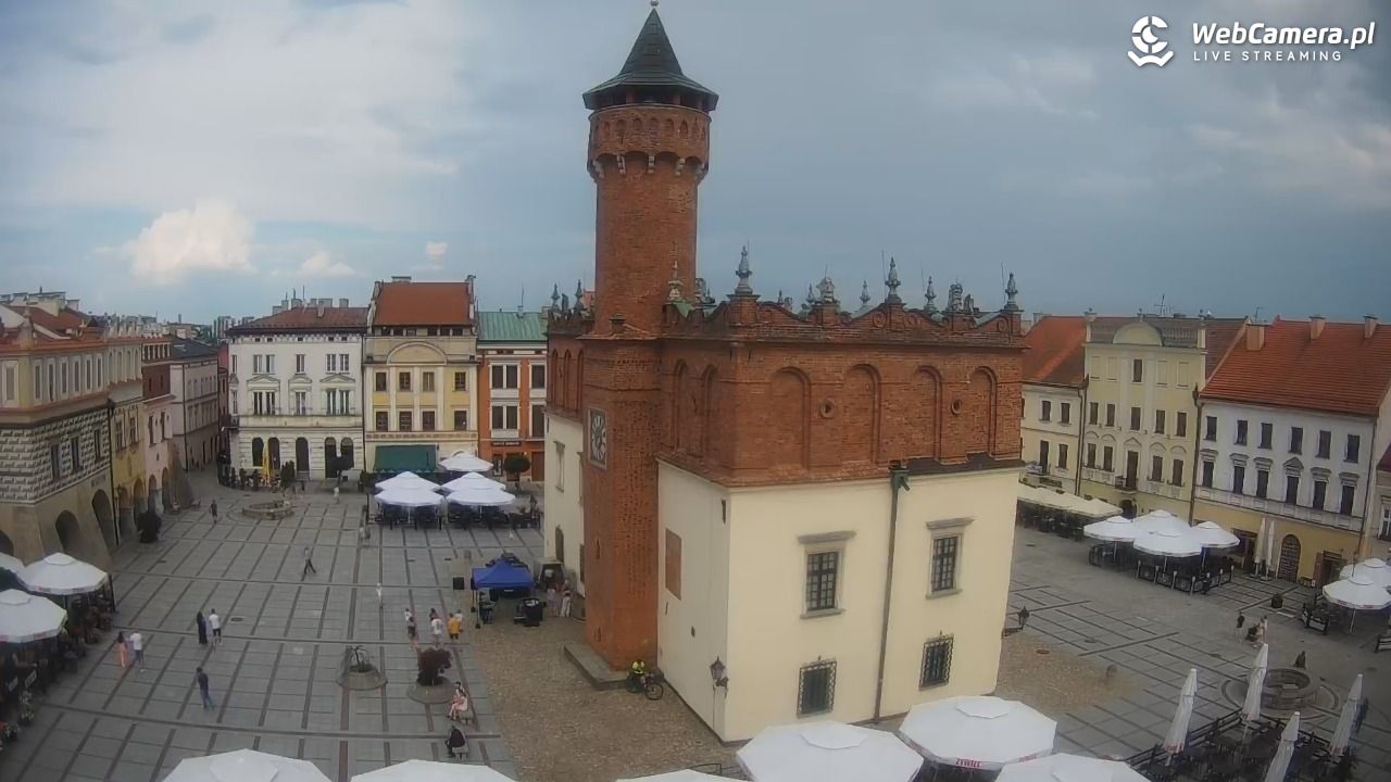 Rynek miejski w Tarnowie - 19 lipiec 2026, 17:17