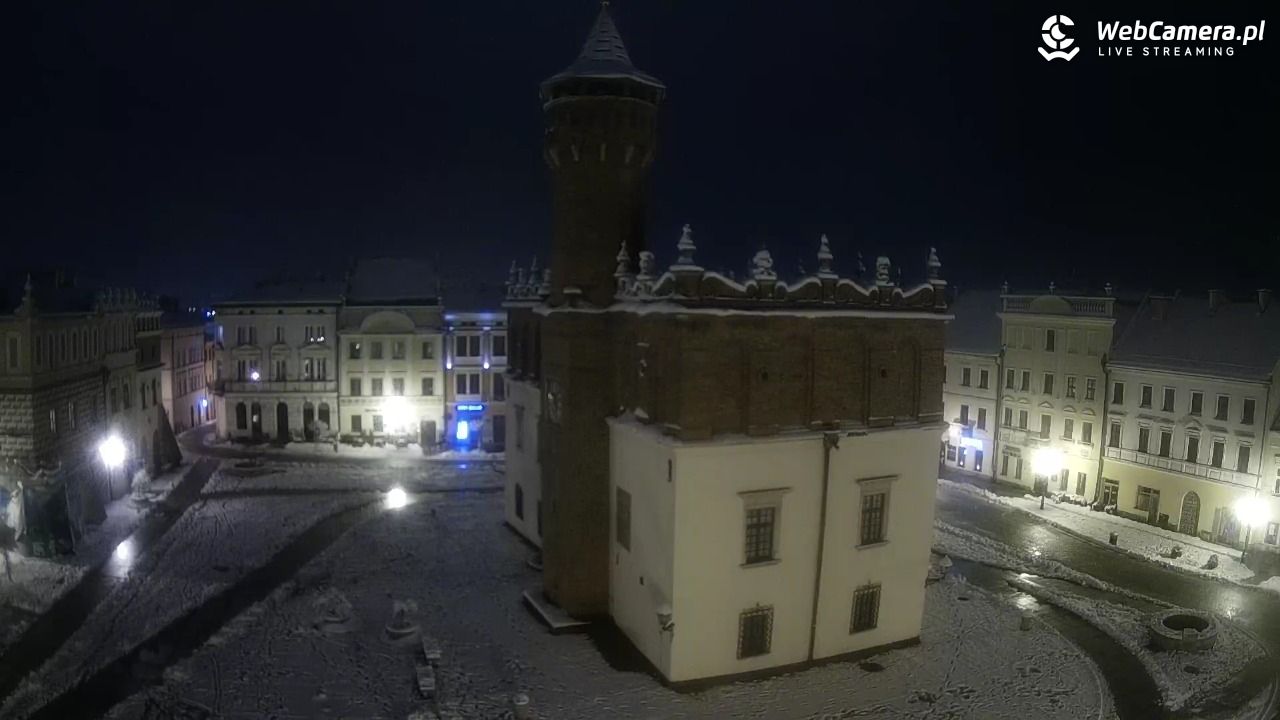Rynek miejski w Tarnowie - 23 listopad 2025, 22:55