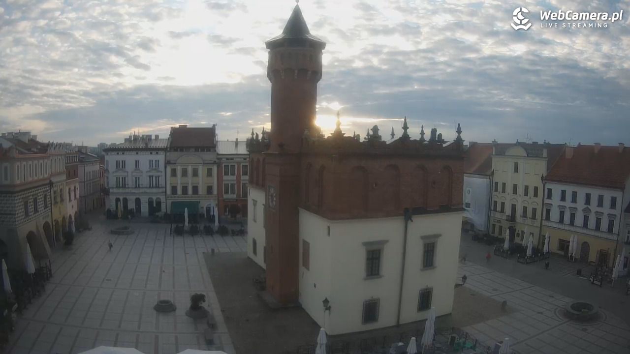 Rynek miejski w Tarnowie - 18 wresień 2026, 06:53