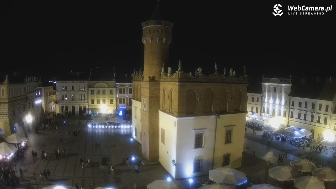Rynek miejski w Tarnowie - 22 sierpień 2026, 22:19