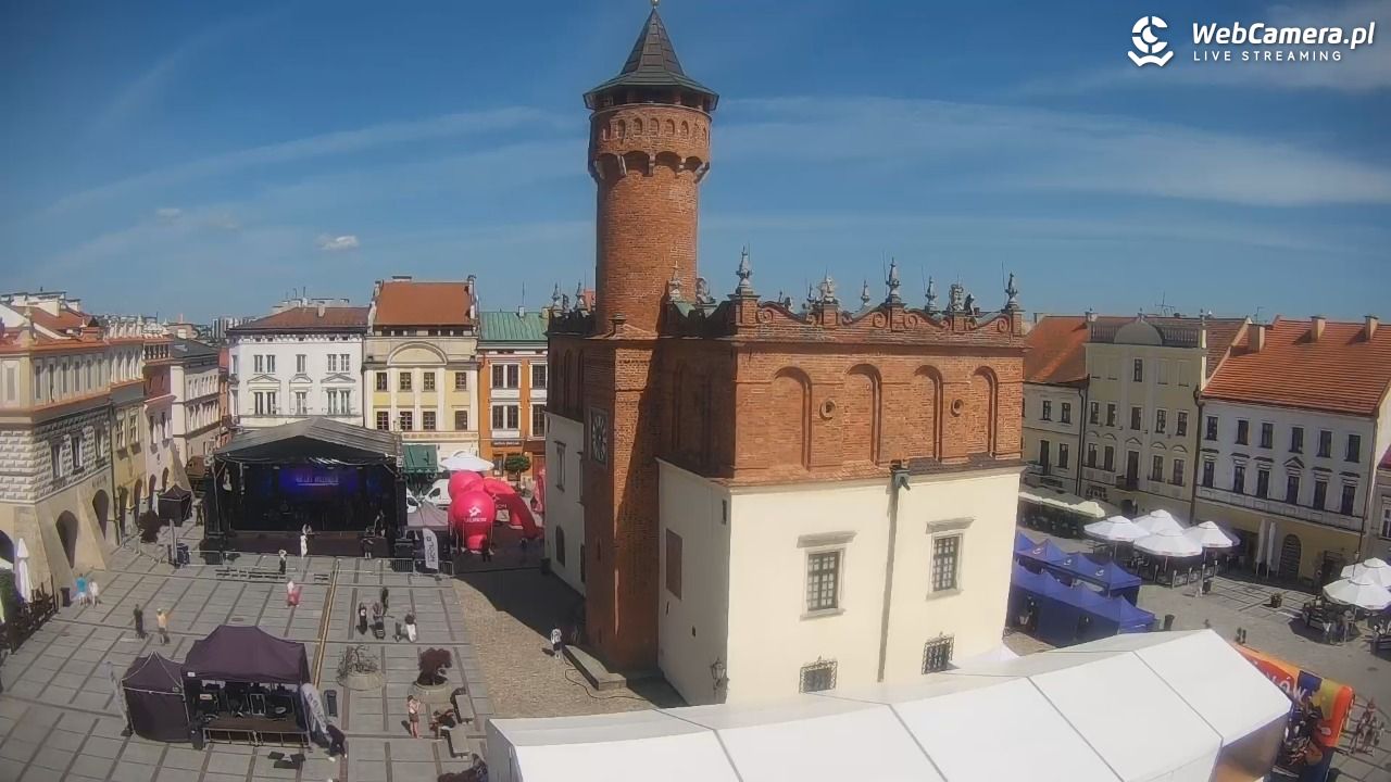 Rynek miejski w Tarnowie - 24 maj 2026, 14:55