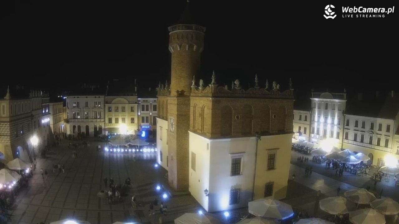 Rynek miejski w Tarnowie - 22 sierpień 2026, 22:16