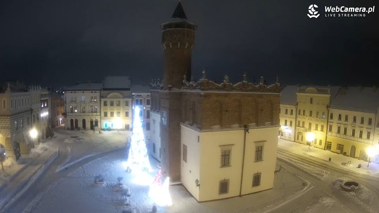 Rynek miejski w Tarnowie - 11 styczeń 2026, 20:44