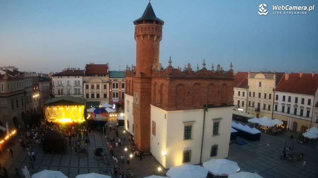 Rynek miejski w Tarnowie - 27 czerwiec 2026, 21:15