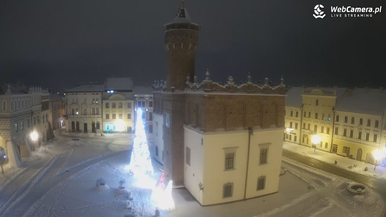 Rynek miejski w Tarnowie - 08 styczeń 2026, 23:27