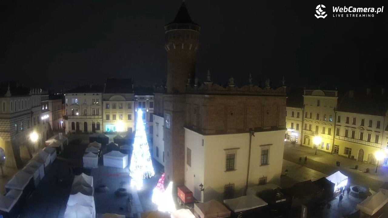 Rynek miejski w Tarnowie - 13 grudzień 2025, 20:51