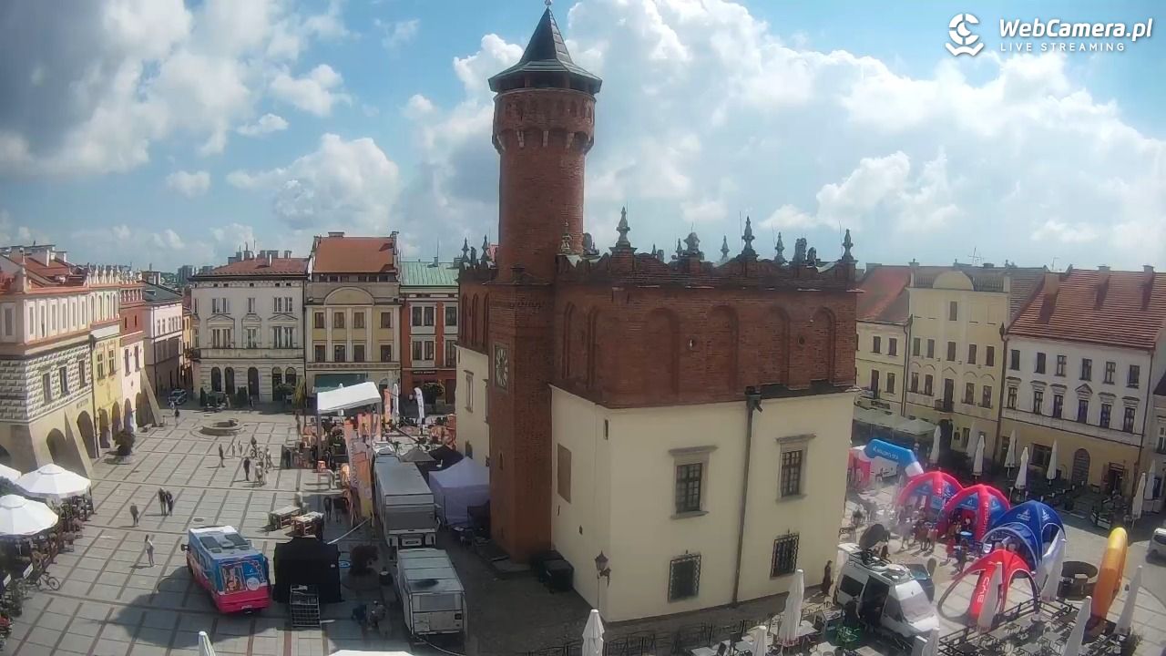 Rynek miejski w Tarnowie - 08 sierpień 2026, 11:01