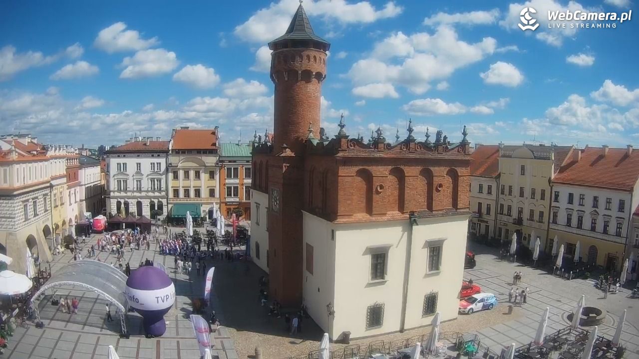 Rynek miejski w Tarnowie - 22 sierpień 2026, 13:19