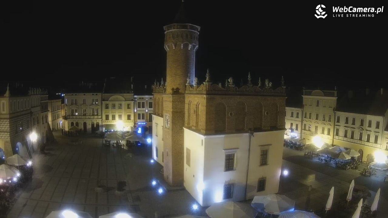 Rynek miejski w Tarnowie - 24 lipiec 2026, 23:56