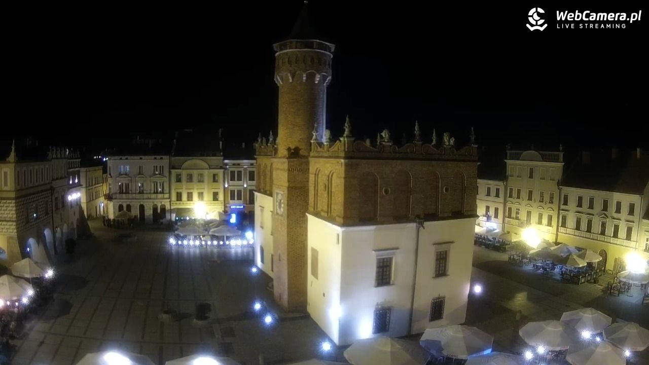 Rynek miejski w Tarnowie - 25 lipiec 2026, 23:06