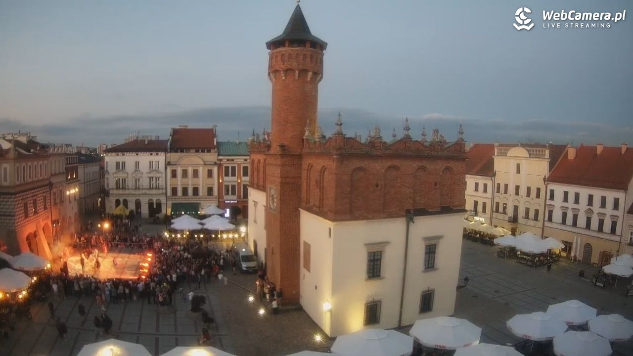 Rynek miejski w Tarnowie - 04 lipiec 2026, 21:17