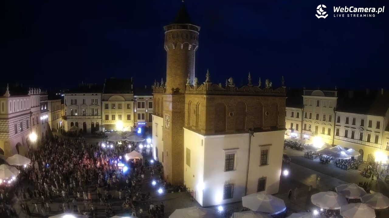 Rynek miejski w Tarnowie - 16 sierpień 2026, 20:35