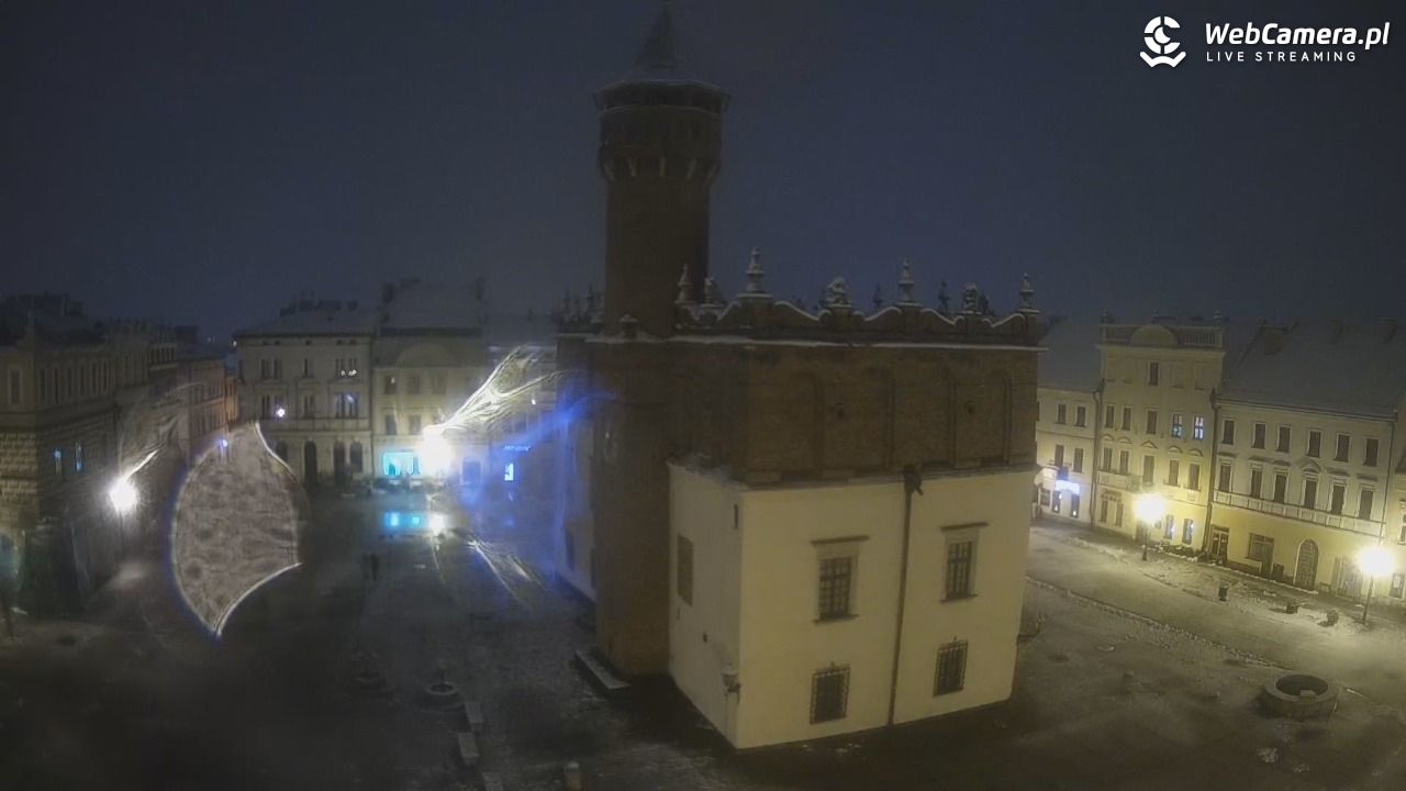Rynek miejski w Tarnowie - 22 listopad 2025, 23:03