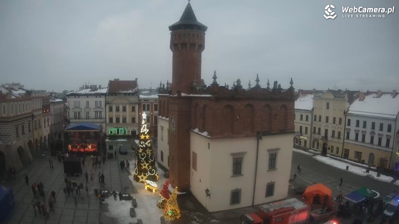 Rynek miejski w Tarnowie - 25 styczeń 2026, 16:21