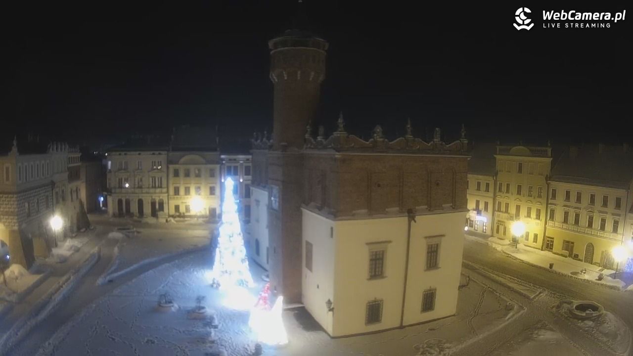 Rynek miejski w Tarnowie - 12 styczeń 2026, 22:22