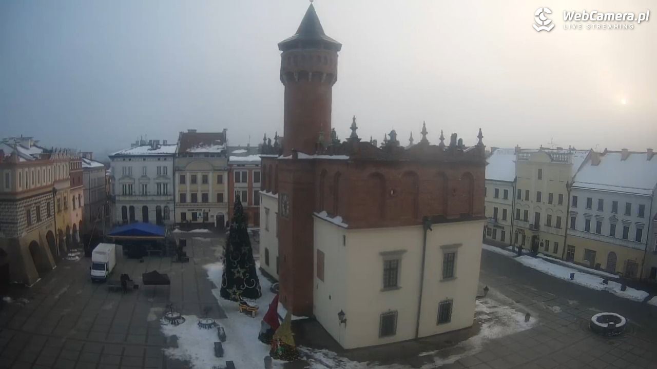 Rynek miejski w Tarnowie - 25 styczeń 2026, 08:32